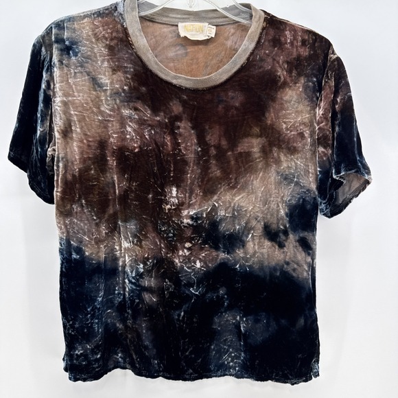 Nation LTD Tops - Nation LTD Top T-Shirt Aelly Tee Tie Dye Velvet Size XS
